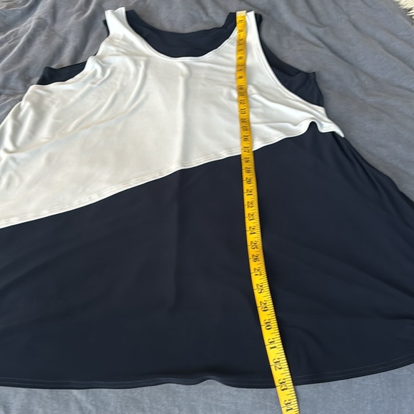 Sympli A-Line Dark Navy and light blue Size 16 - Picture 3 of 5